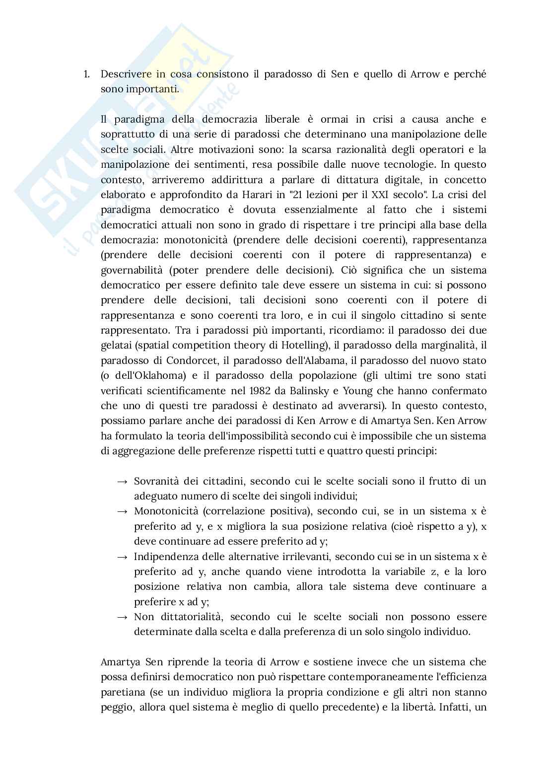 Prova d'esame svolta Strategia, gestione e sviluppo dell'innovazione Pag. 1