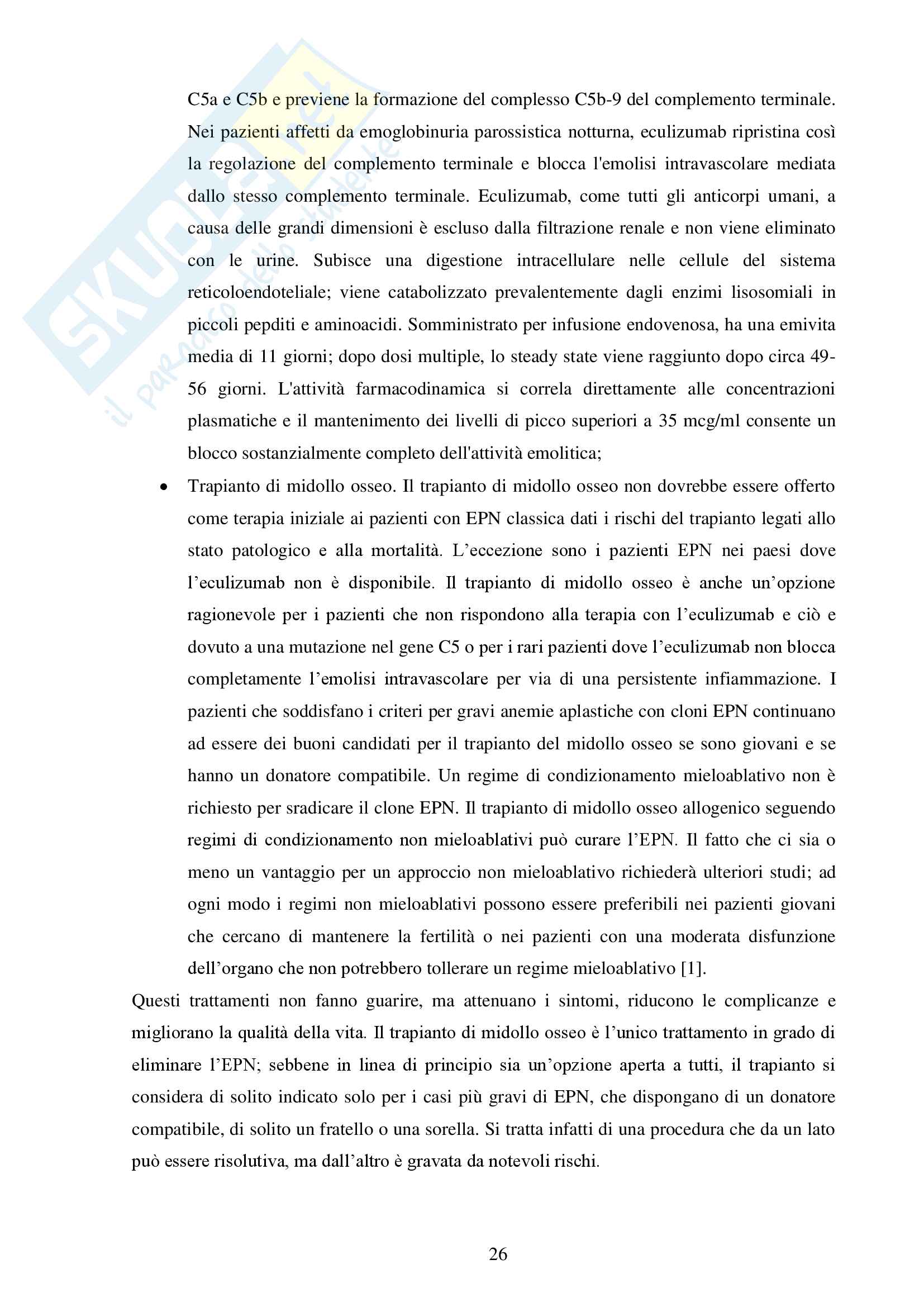 La citometria a flusso nello screening diagnostico dell'emoglobinuria parossistica notturna Pag. 26