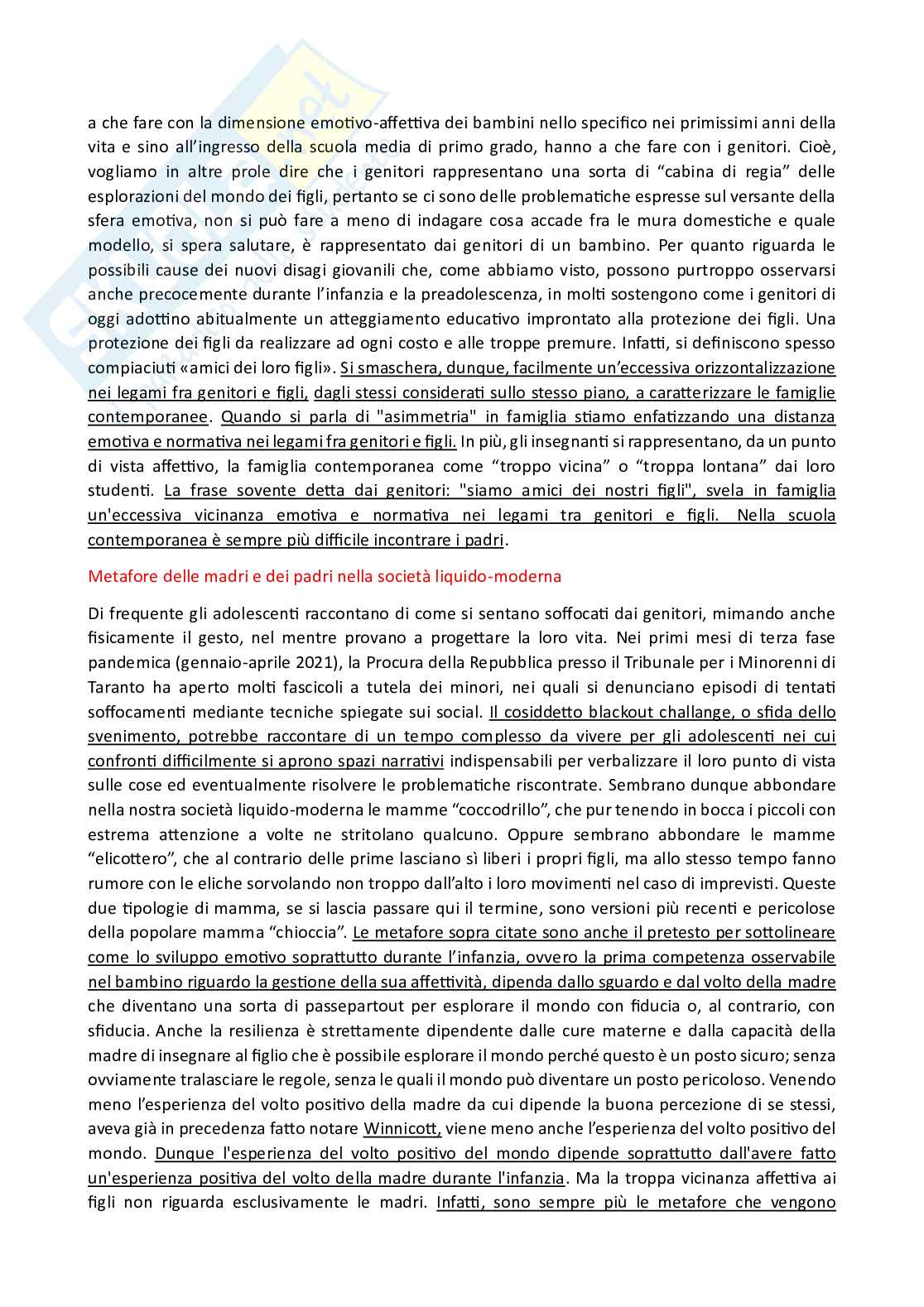 Metodologie dell'educazione professionale e progettazione degli interventi educativi Pag. 16