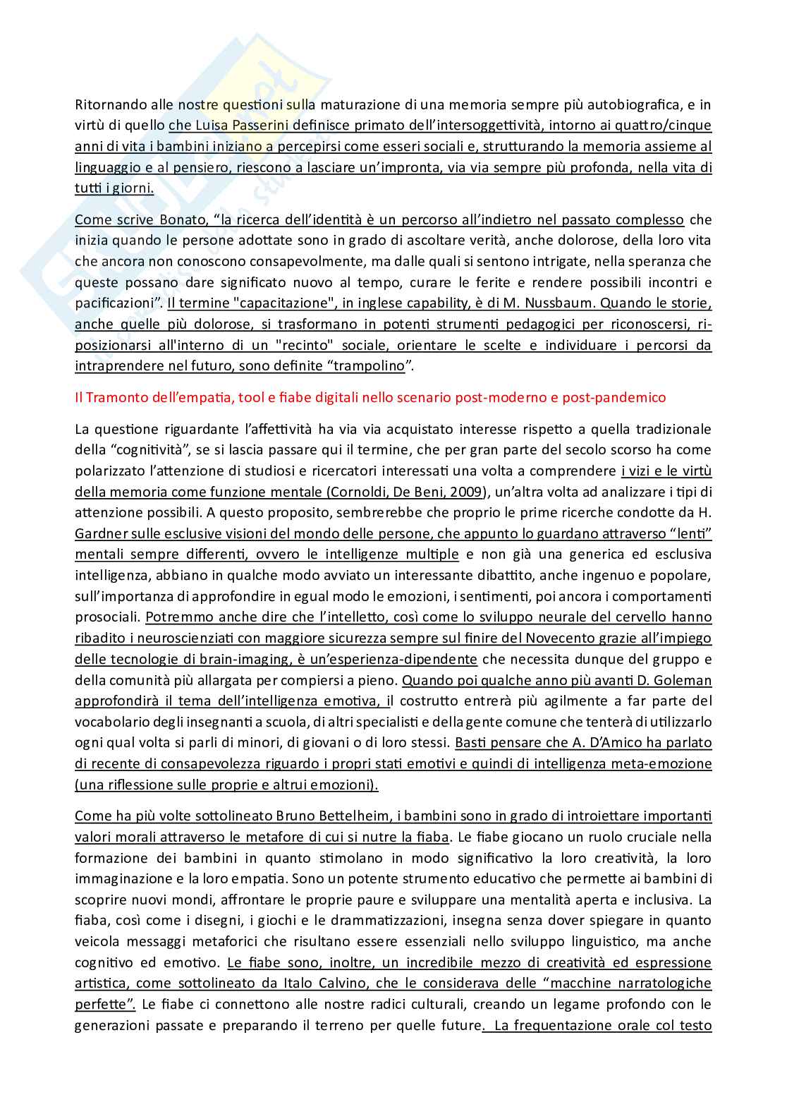 Metodologie dell'educazione professionale e progettazione degli interventi educativi Pag. 51