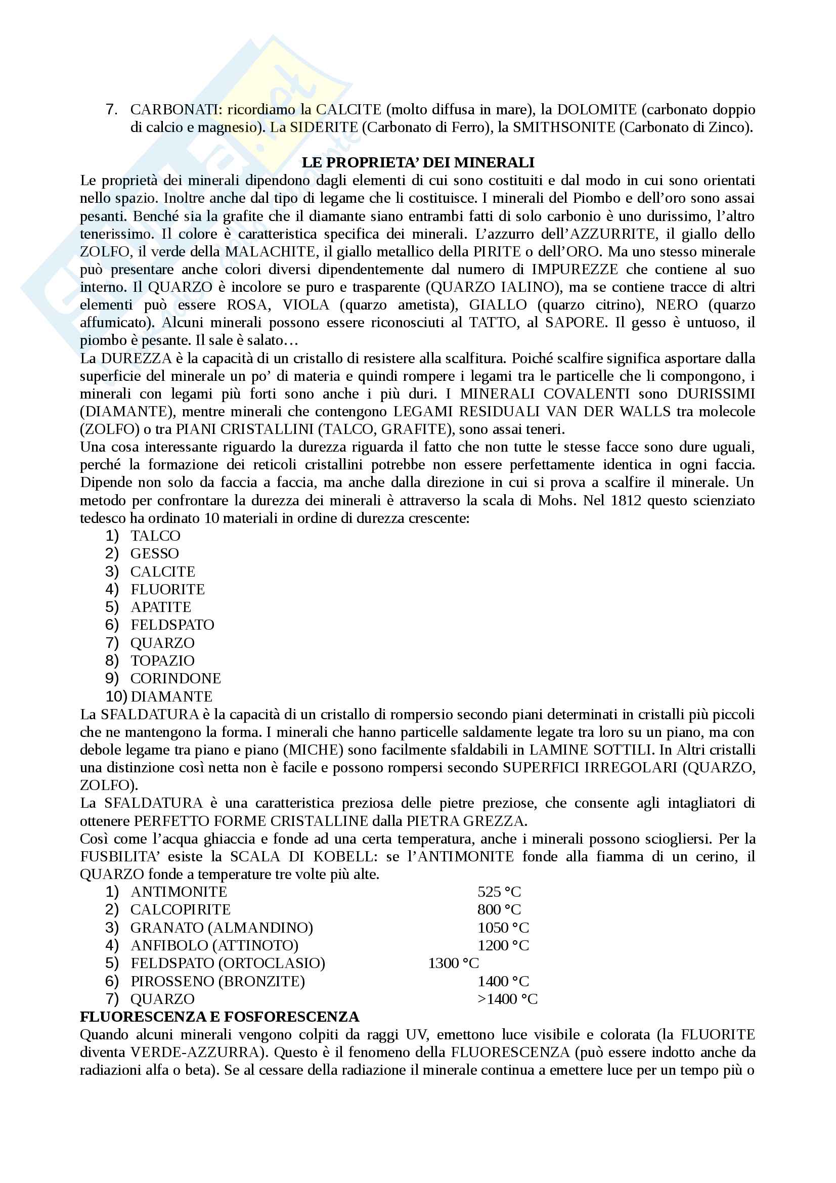 Scienze della terra Pag. 31