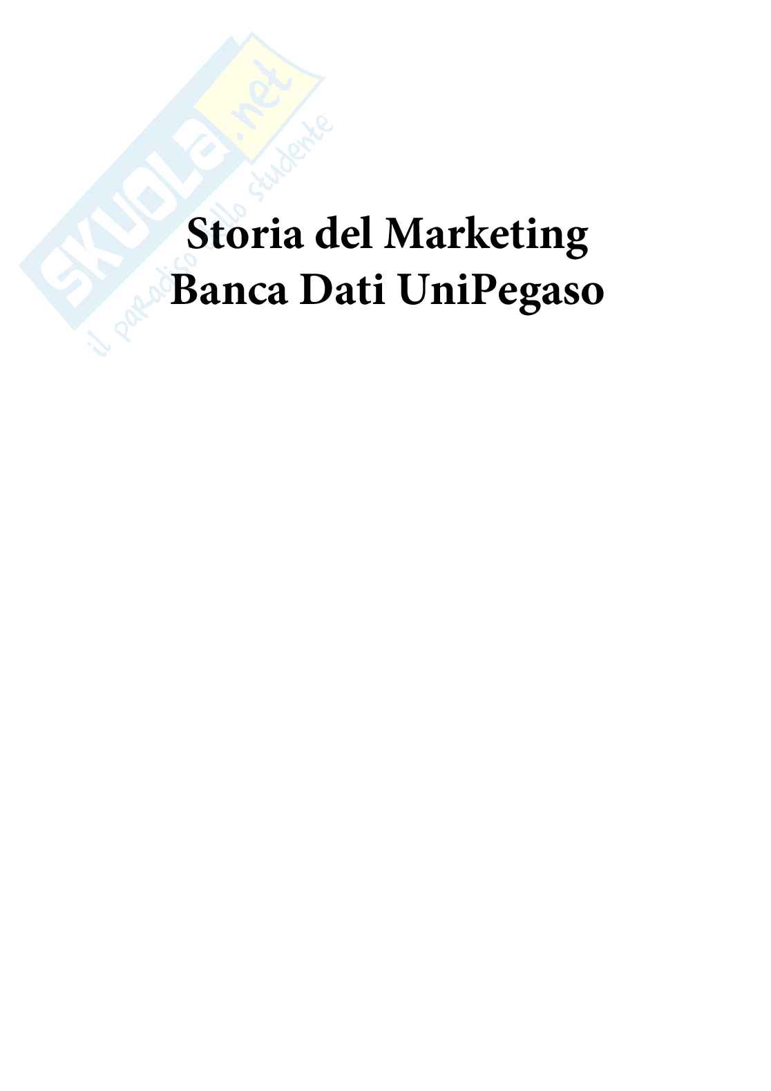 Storia del marketing Pag. 1
