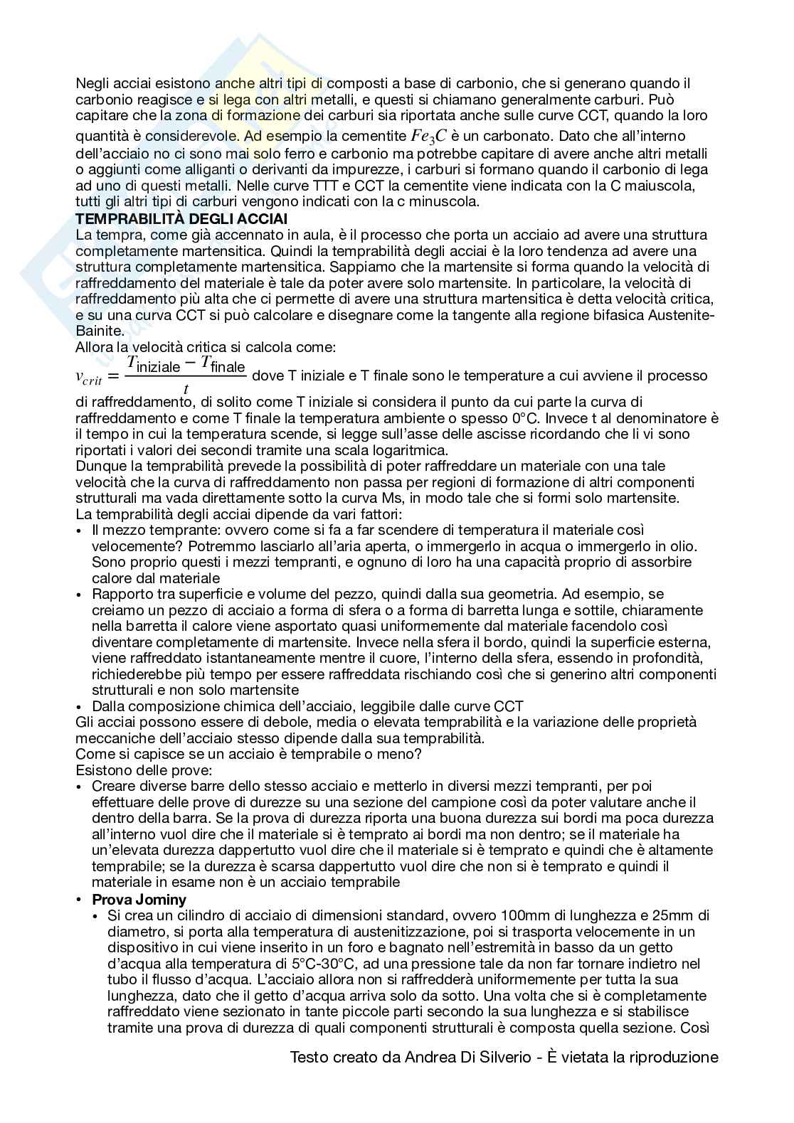 Appunti di Metallurgia Pag. 21