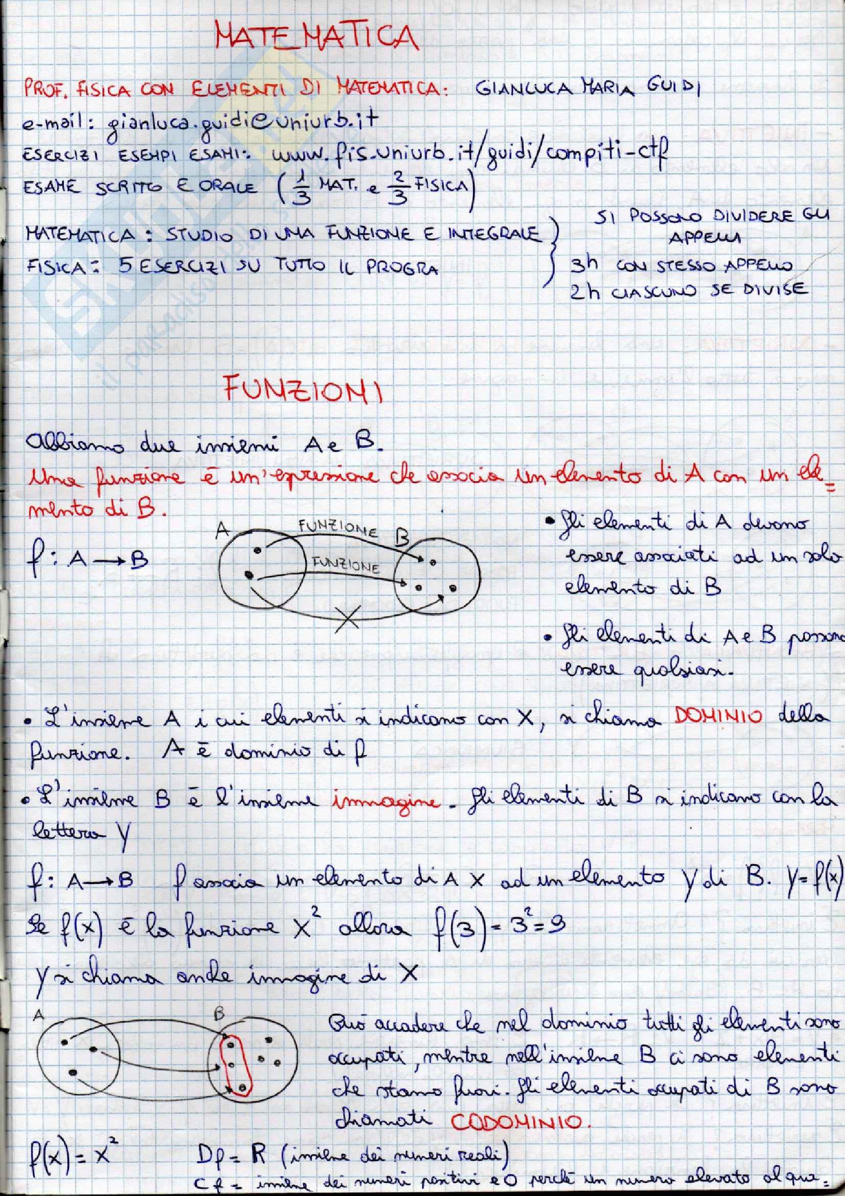 Matematica Pag. 1