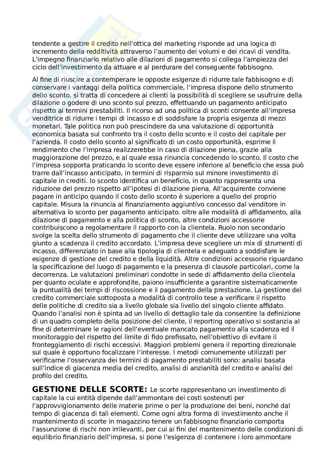 Finanza aziendale Pag. 46