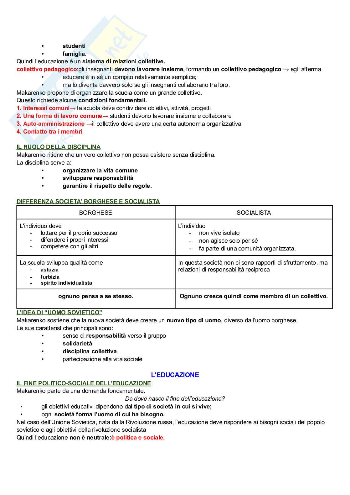 Appunti Storia della pedagogia Pag. 11