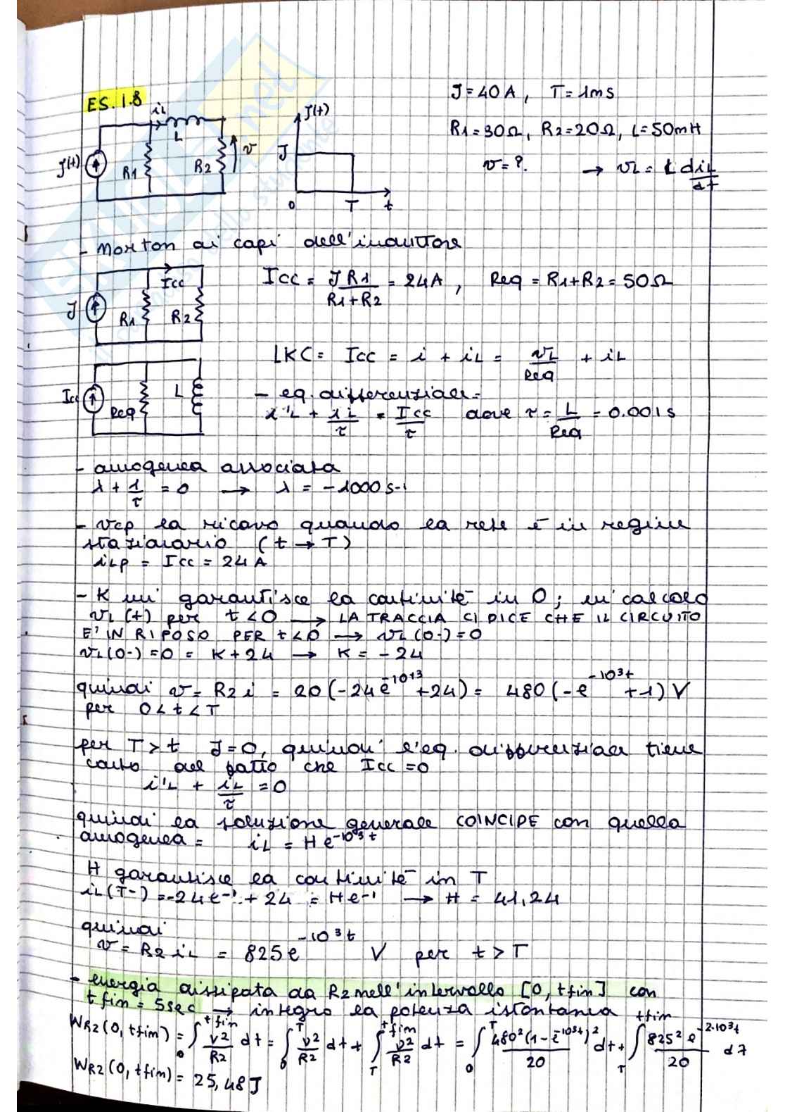 Esercizi Elettrotecnica Pag. 56