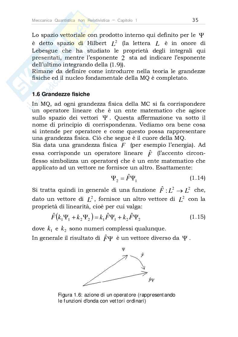 Meccanica Quantistica non Relativistica (eBook) Pag. 36