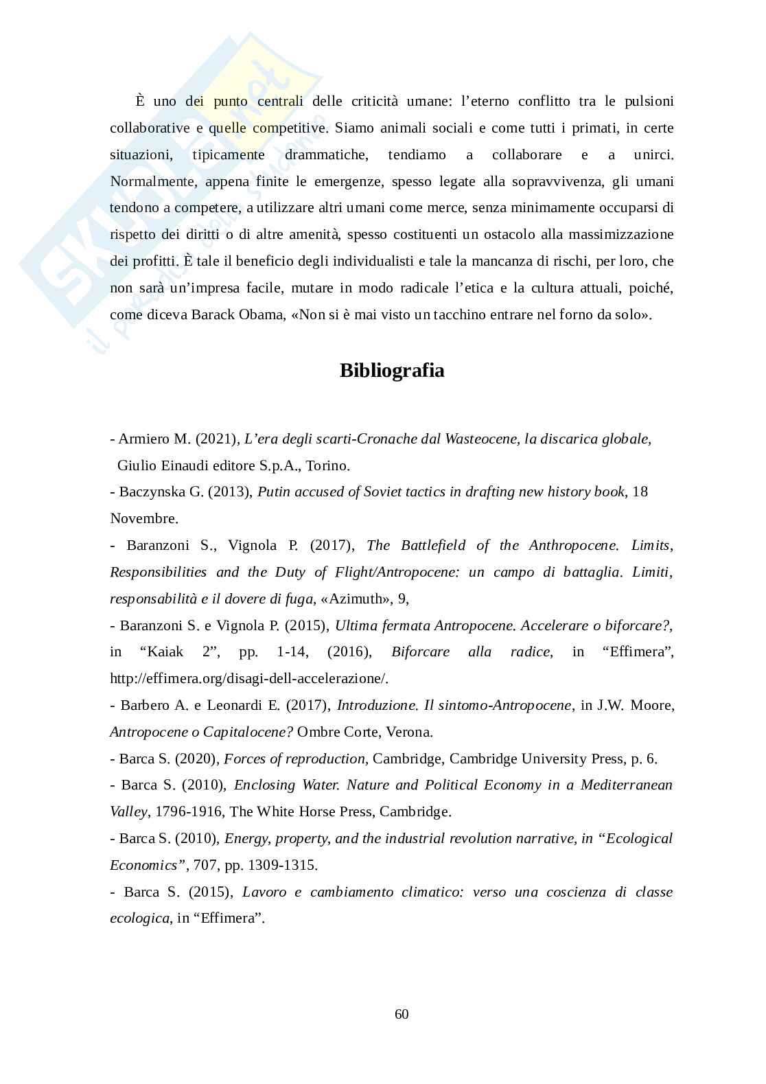 Futuro dell’antropocene Pag. 61