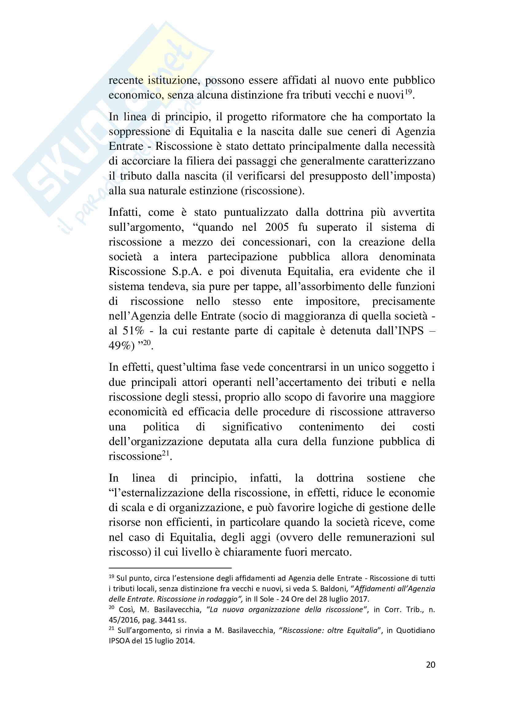 Tesi laurea "I CAF e gli altri organismi che collaborano con il contribuente" Pag. 21
