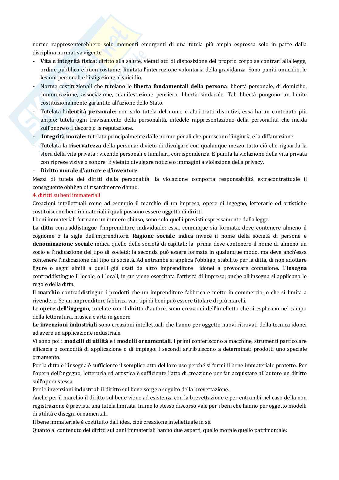Diritto privato  Pag. 6