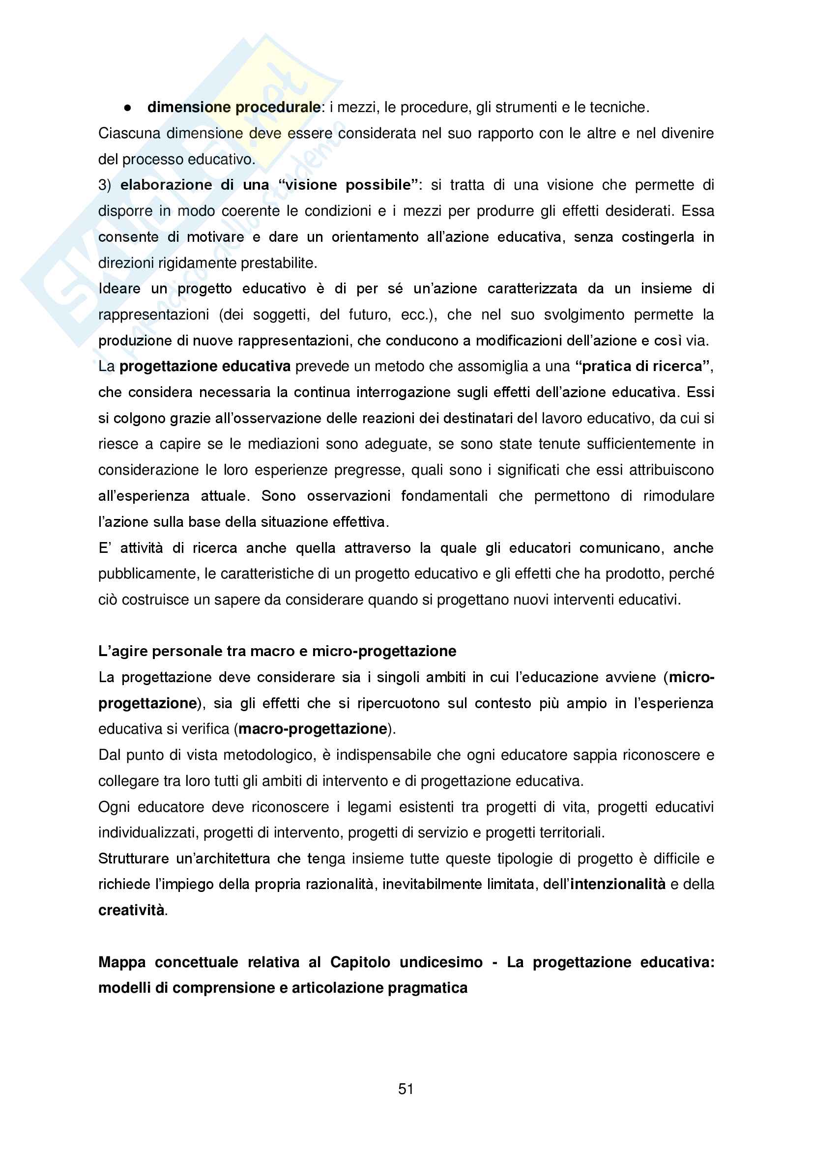 Sunto Didattica e Pedagogia dell'inclusione, prof Cristina Palmieri, Libro consigliato "L'agire educativo. Manuale per educatori e operatori socio-assistenziali" di Loredana Perla e Maria Grazia Riva (eds.) Pag. 51