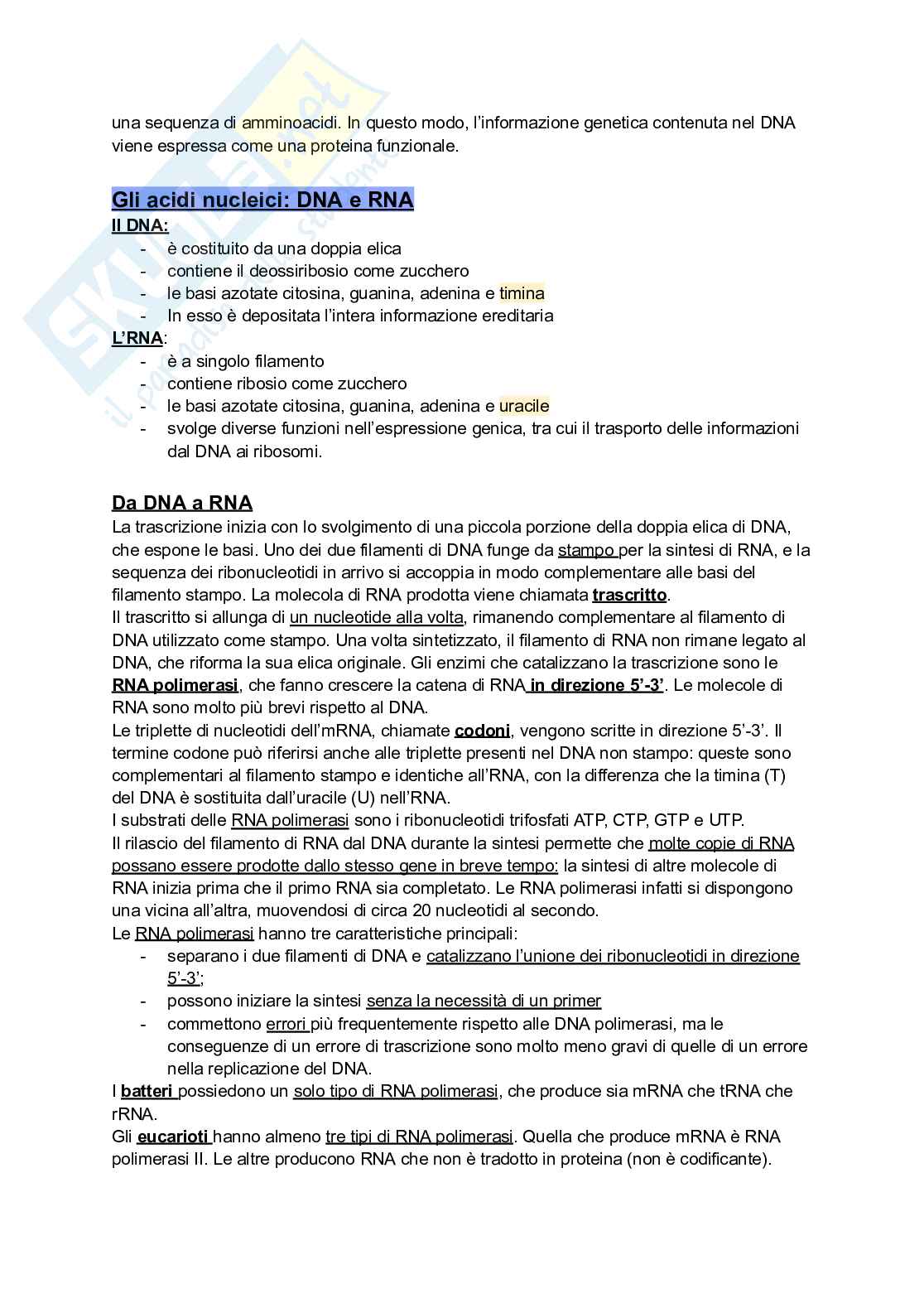 Biologia e genetica Pag. 36