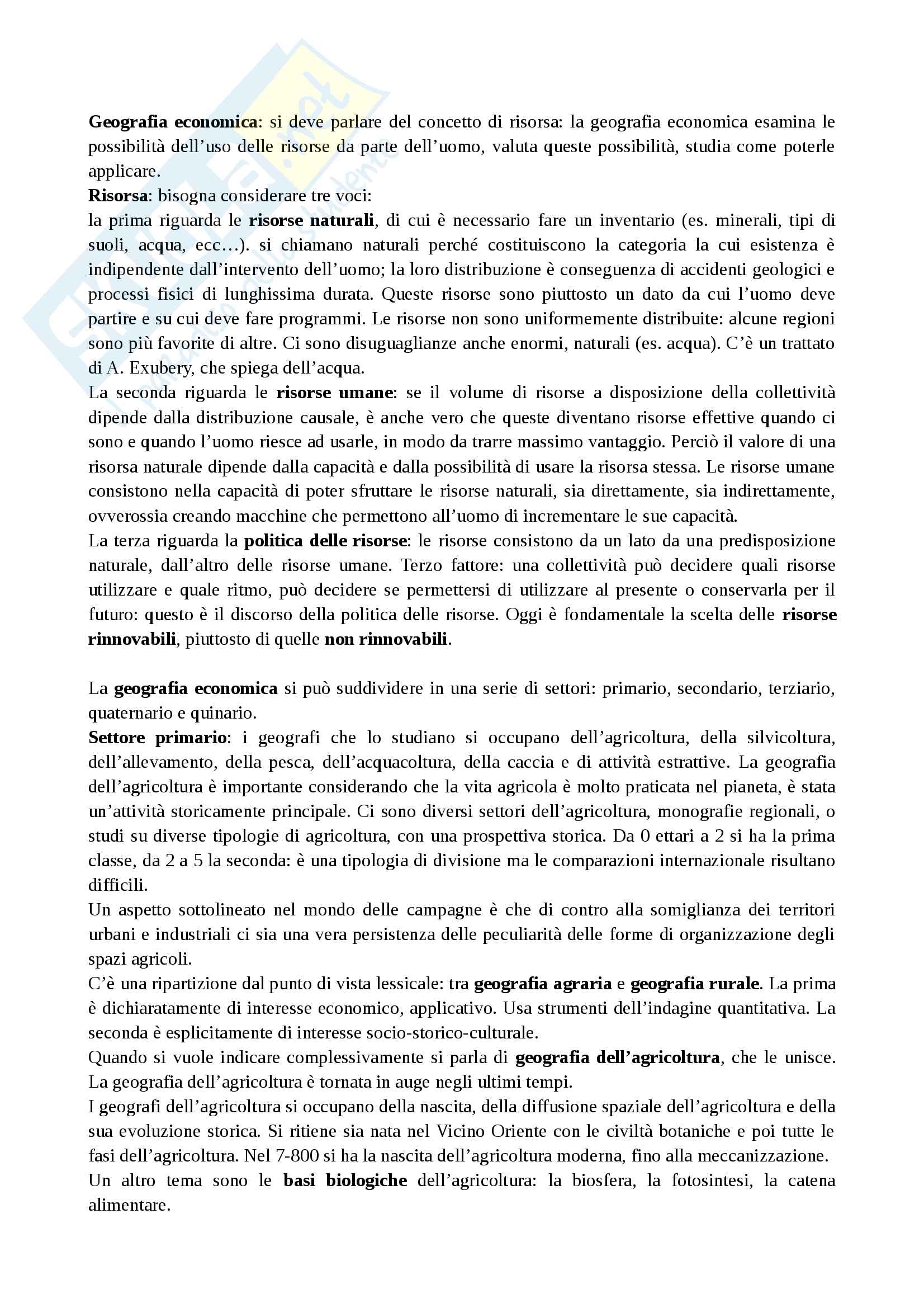 Geografia umana Pag. 31