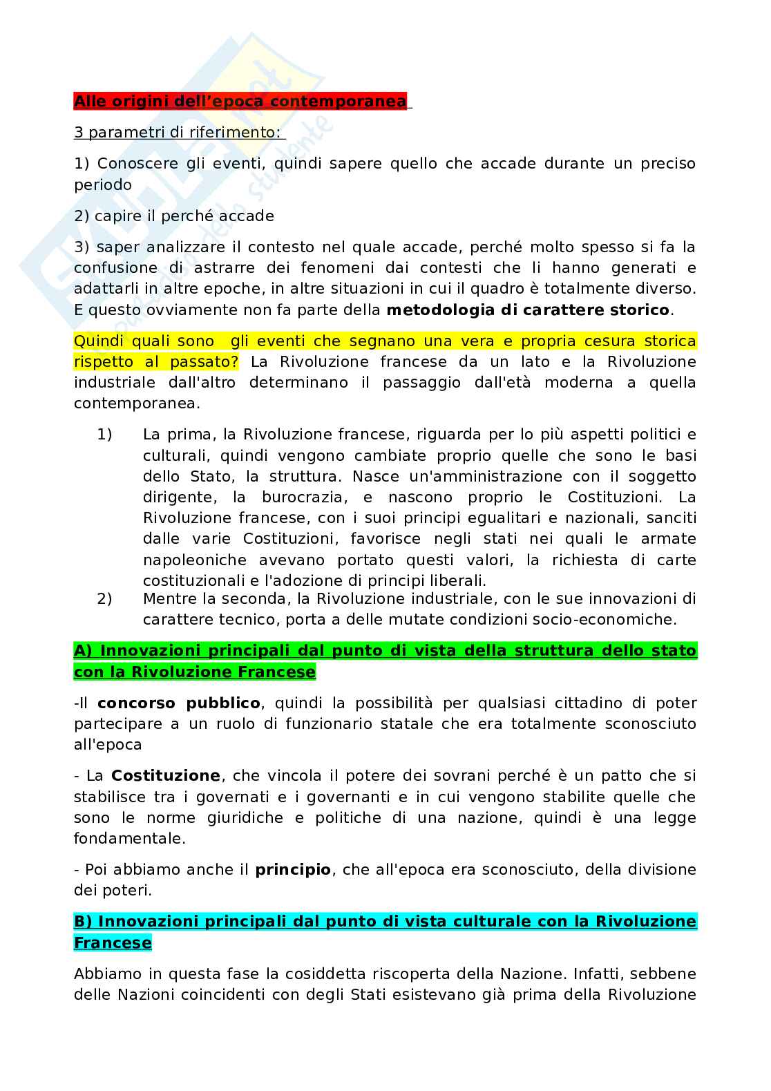 1848 europeo e italiano Pag. 1