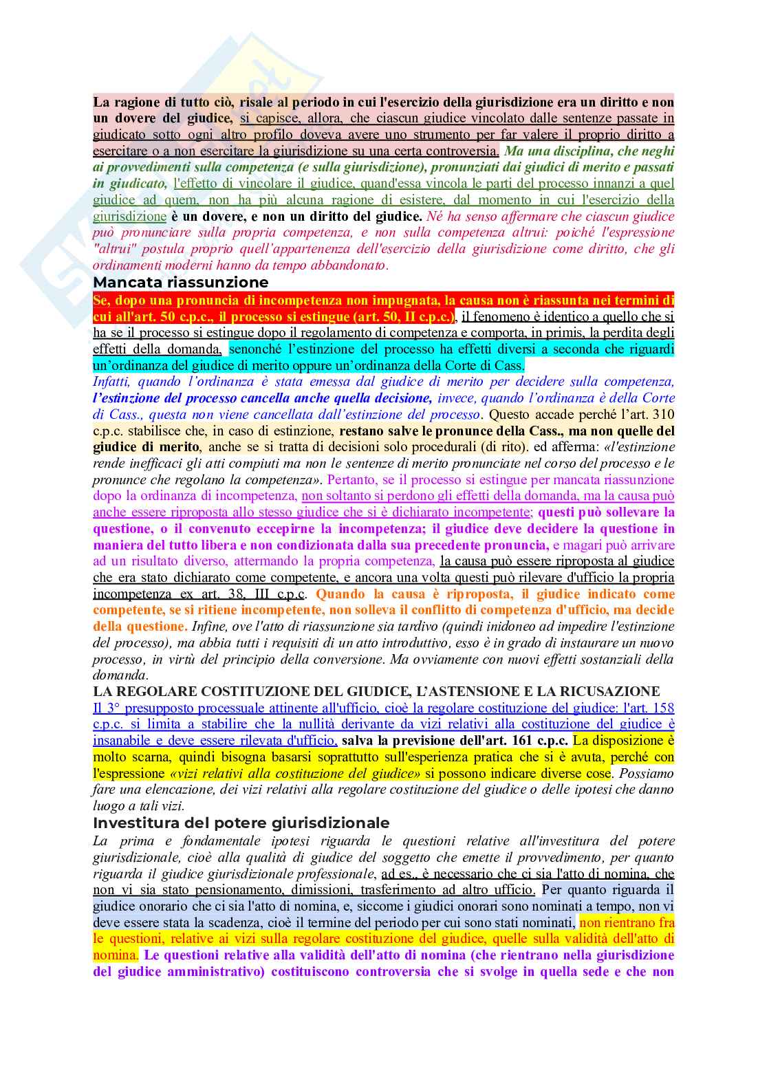 Diritto processuale civile  Pag. 41