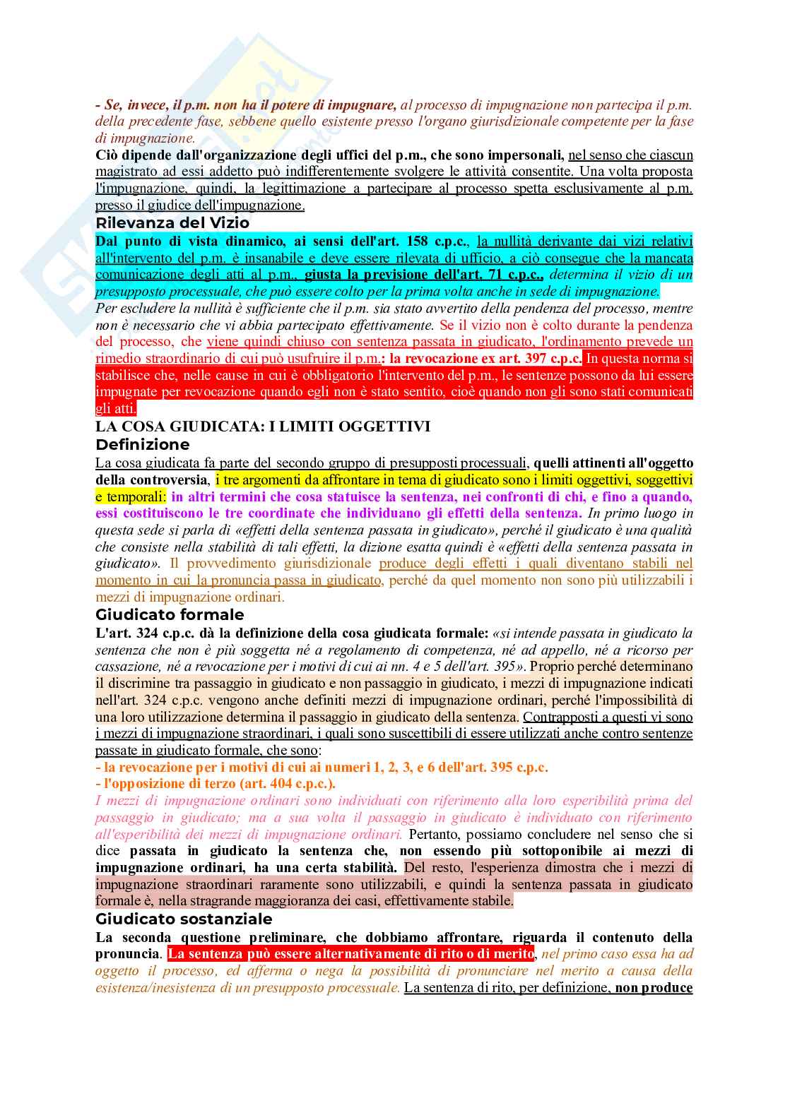 Diritto processuale civile  Pag. 46