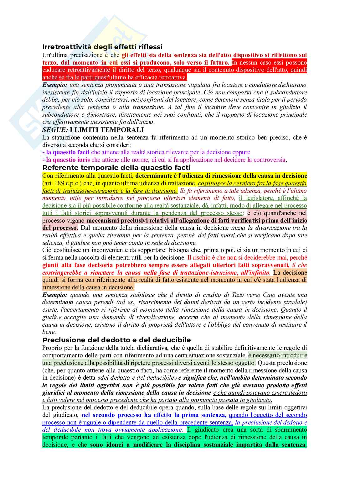 Diritto processuale civile  Pag. 56