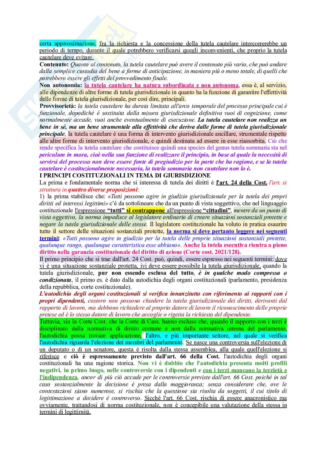 Diritto processuale civile  Pag. 6
