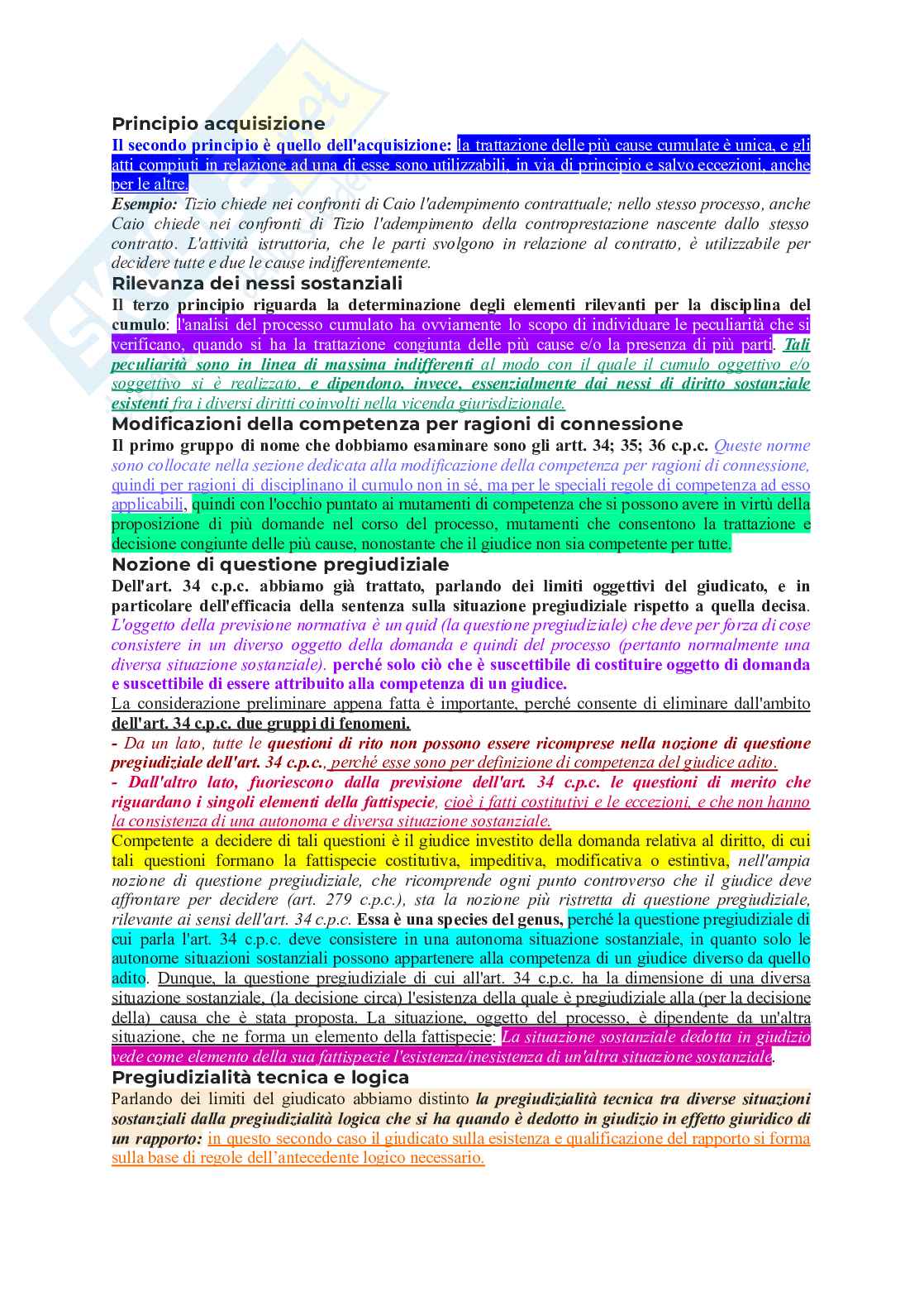 Diritto processuale civile  Pag. 86