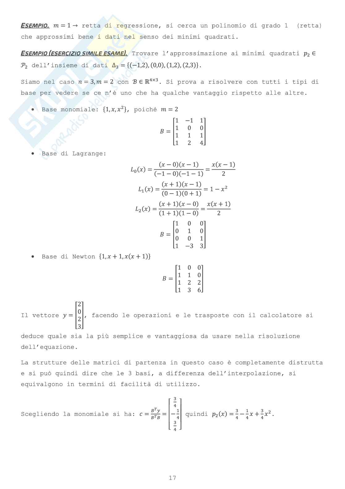 Metodi numerici per l'ingegneria - Modulo 1 Pag. 16