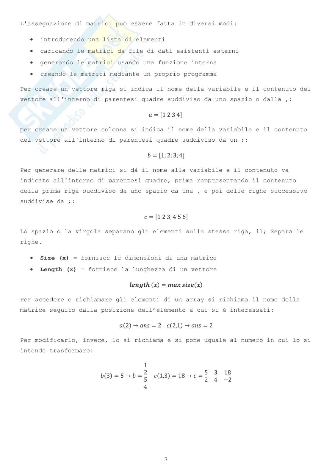 Metodi numerici per l'ingegneria - Modulo 1 Pag. 66