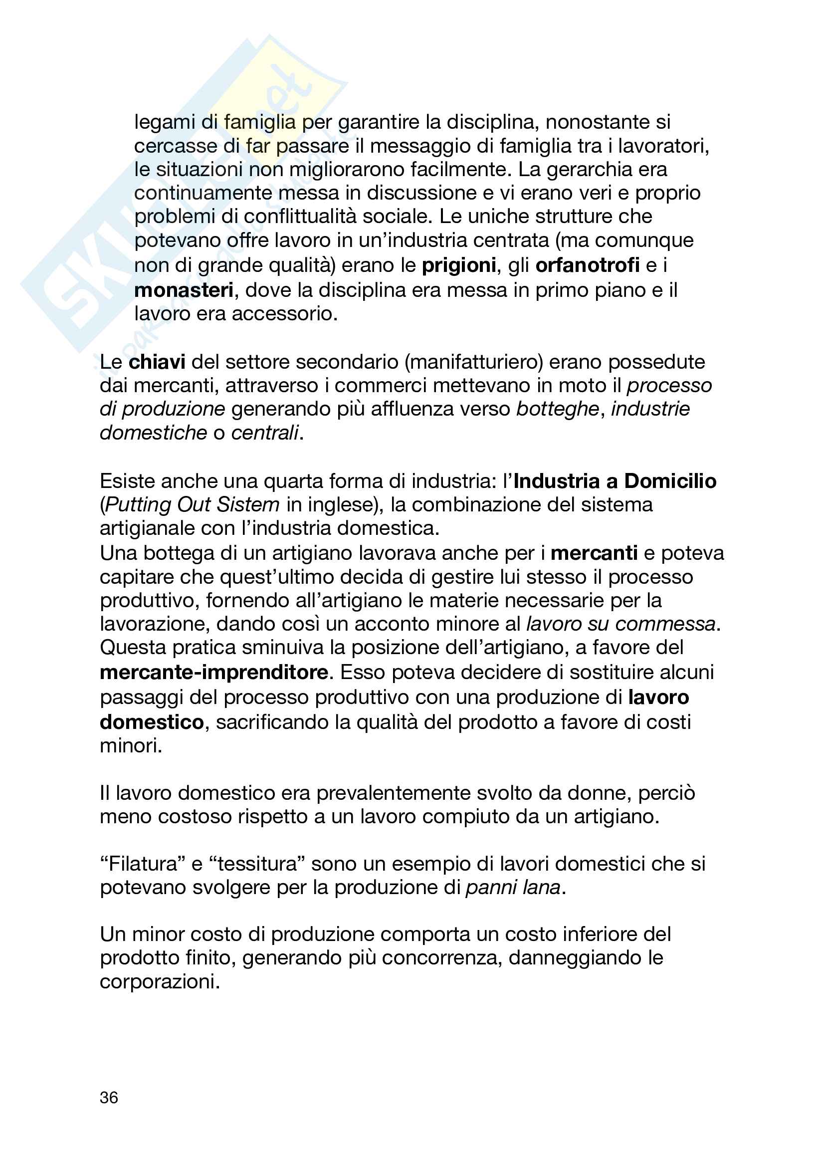 Storia Economica - Appunti da 30 Pag. 36