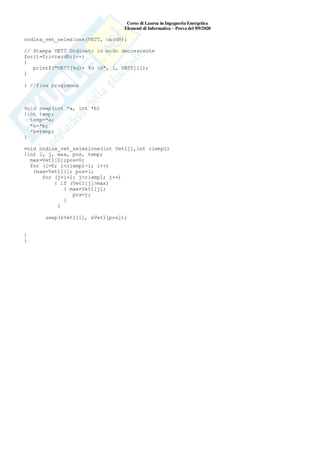 Risposte esame Elementi di informatica Pag. 6
