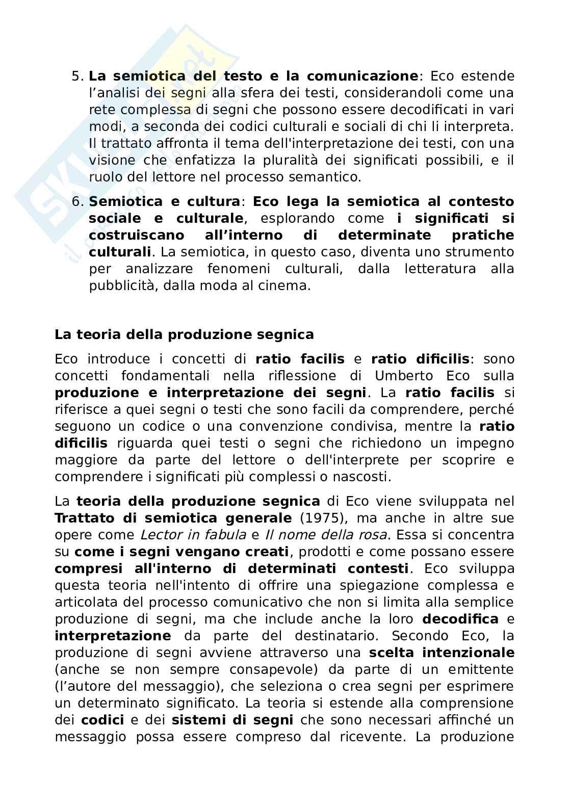 Riassunto esame Scienze semiotiche del testo e dei linguaggi, Prof. Romei Leonardo, libro consigliato Le basi della semiotica , Traini  Pag. 41