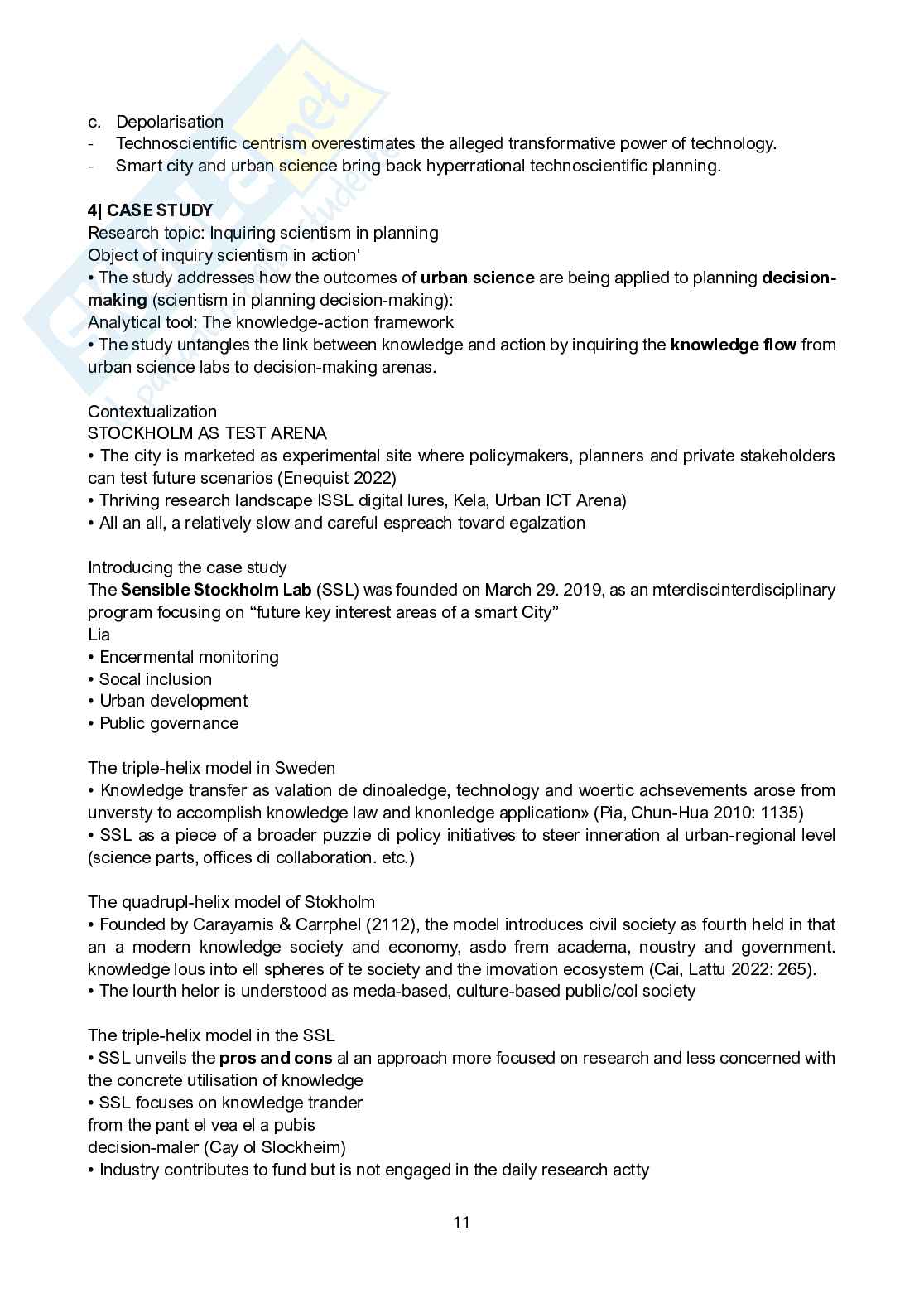 Appunti Planning theory Pag. 11