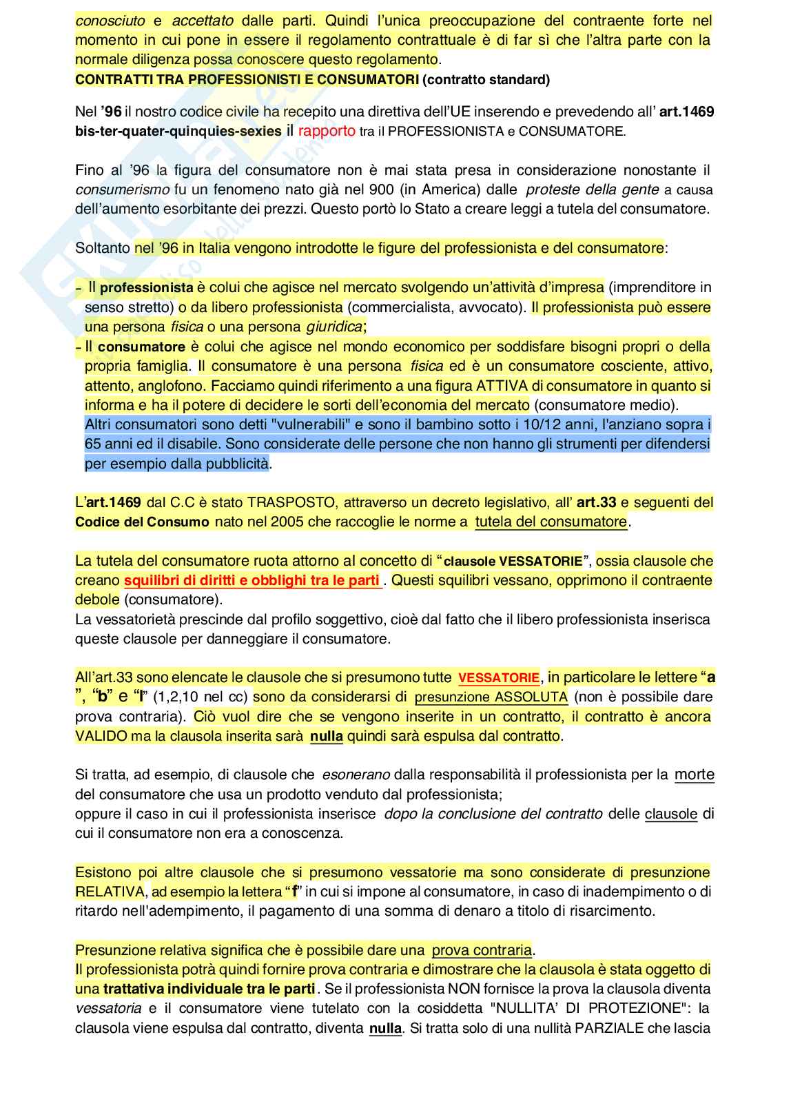 Diritto privato - Appunti  Pag. 66