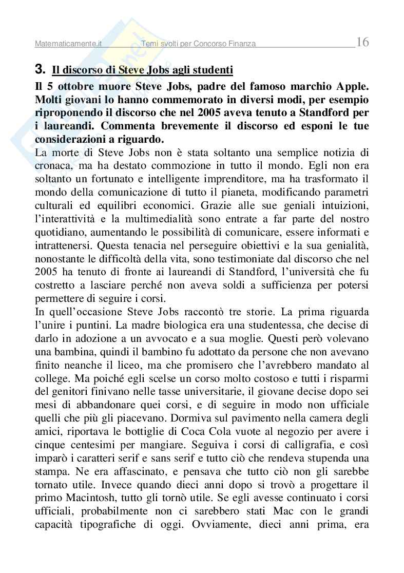 Temi svolti per concorsi: allievi marescialli della Guardia di Finanza (ebook) Pag. 16