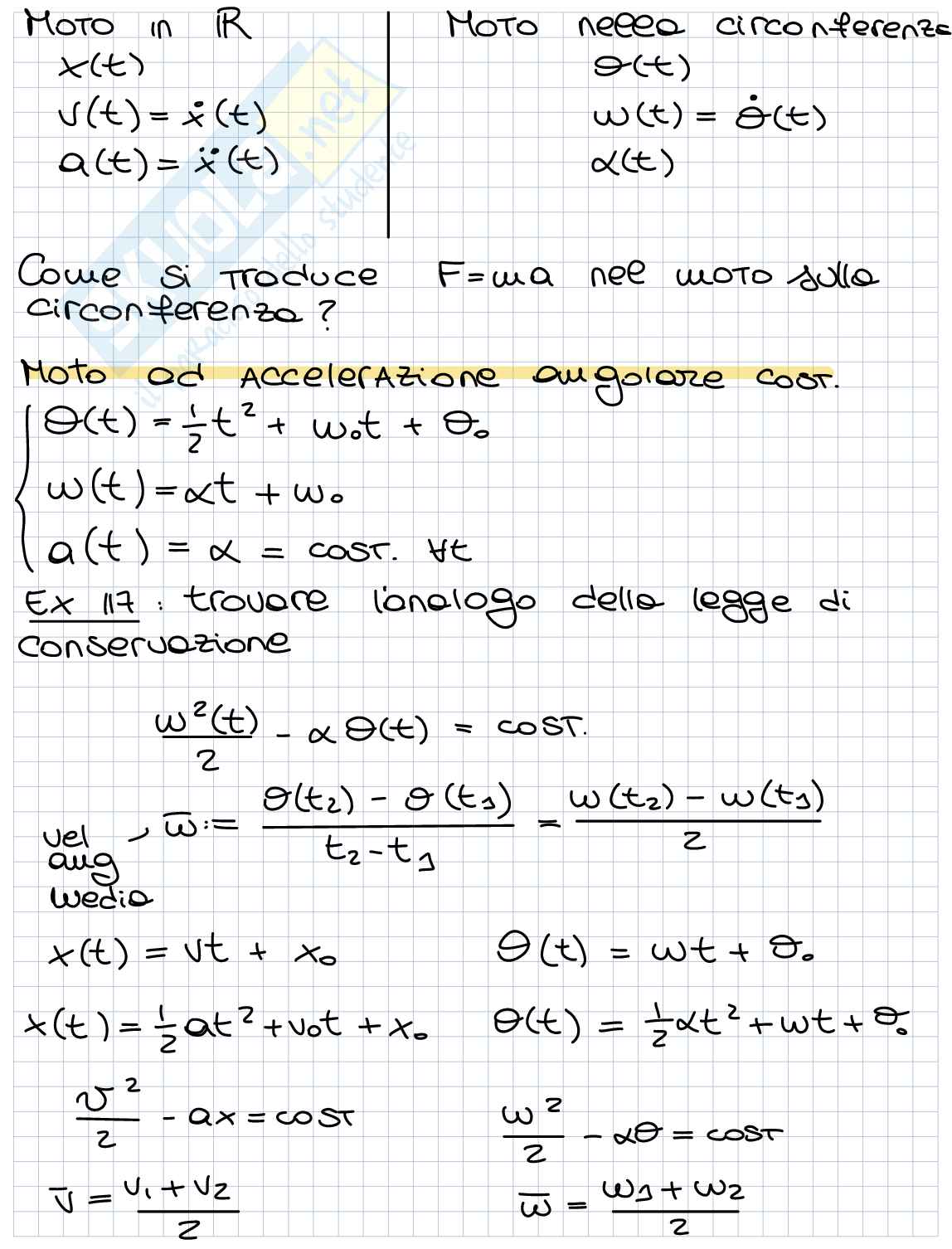 Fisica matematica 1 (parte 3) Pag. 36