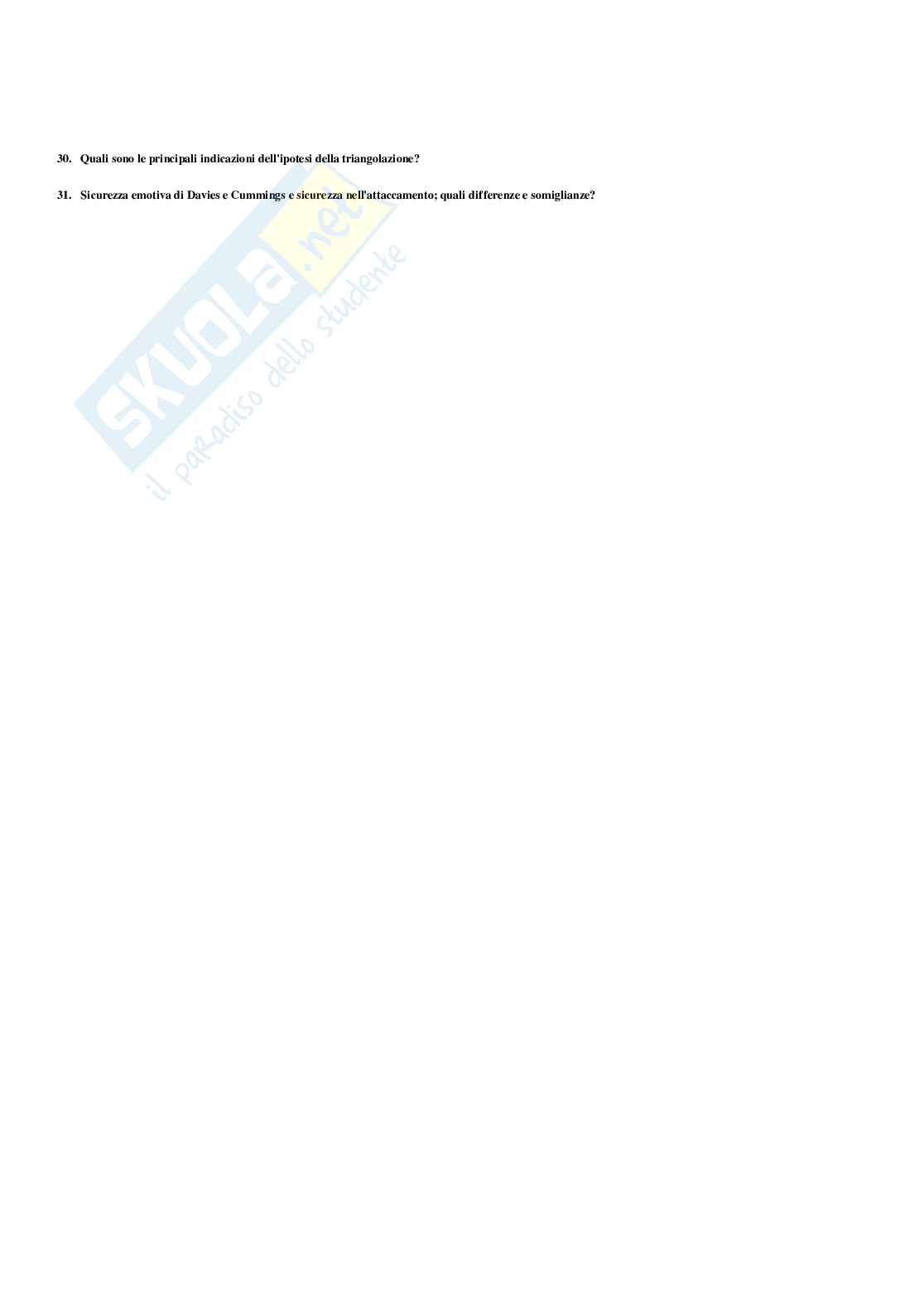 Paniere Psicologia dello sviluppo e delle relazioni interpersonali - Risposte multiple - aggiornato (2026) Pag. 16