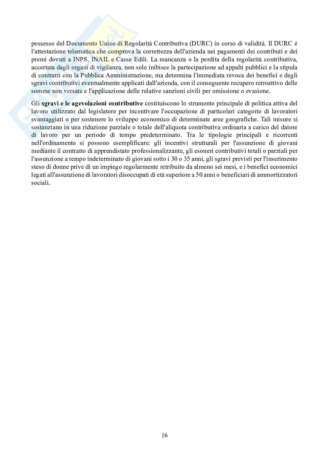 Svolgimento tracce prima prova scritta - Temi svolti diritto del lavoro e legislazione sociale per esame stato consulenti lavoro anni passati - sessione 2018 e 2023 Pag. 16