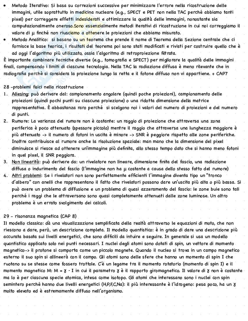 Domande esame Bioimmagini Pag. 11