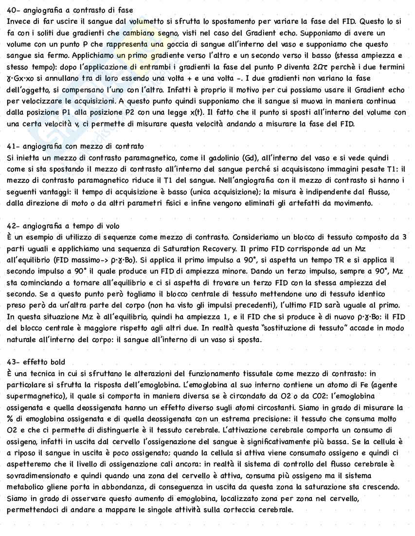 Domande esame Bioimmagini Pag. 16