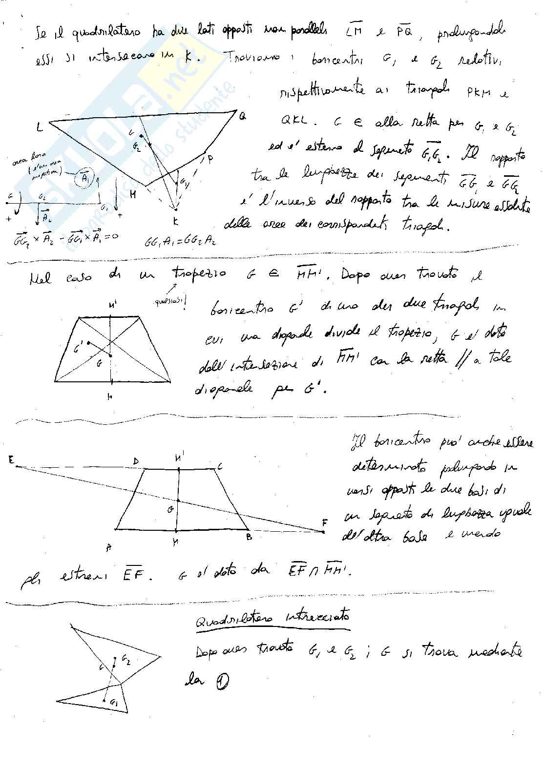 Baricentri e momenti di inerzia Pag. 6