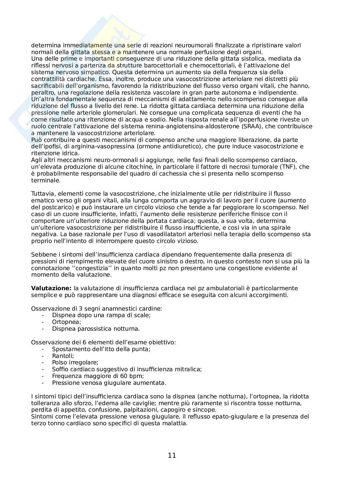 Malattie cardiovascolari Pag. 11
