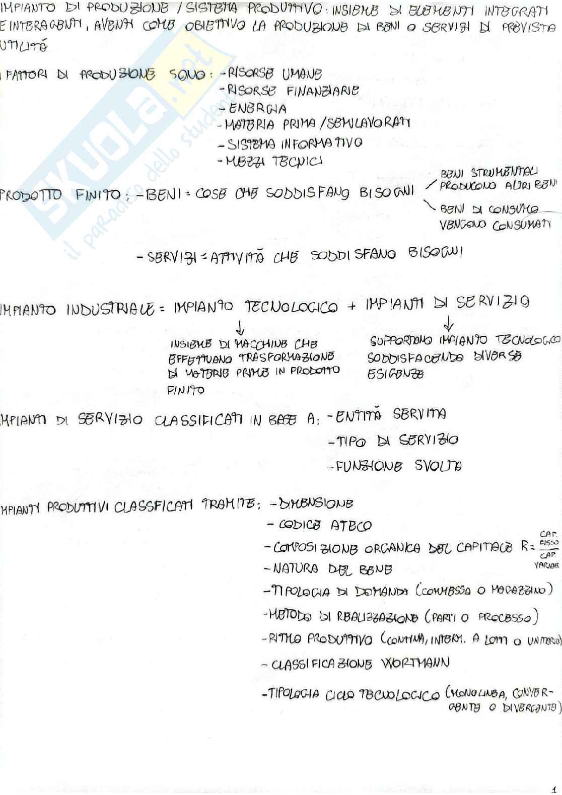 Appunti Impianti meccanici + Formulario Pag. 1