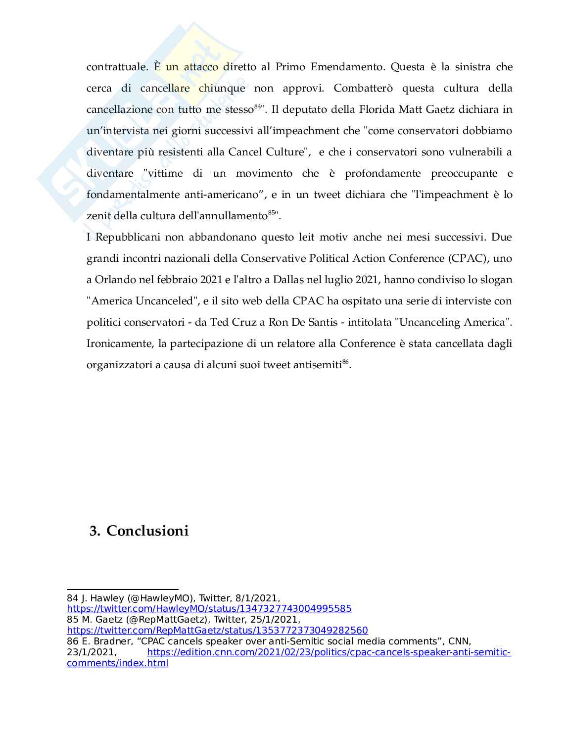 Analisi culturale della cancel culture Pag. 41