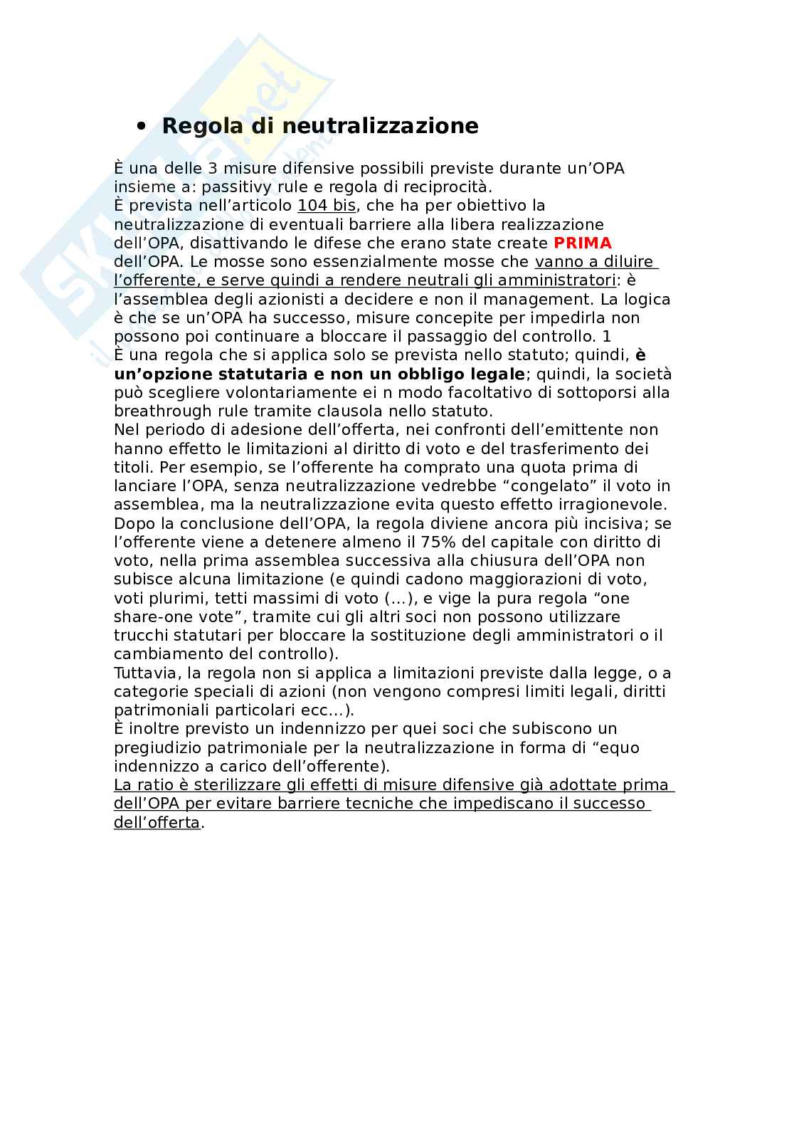 Domande svolte preparazione esame Diritto della crisi d'impresa Pag. 1
