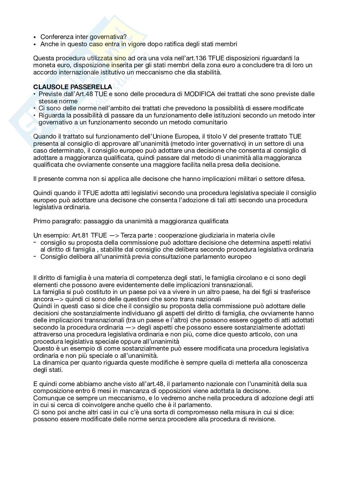 Schemi riassuntivi Diritto dell'Unione Europea Pag. 11