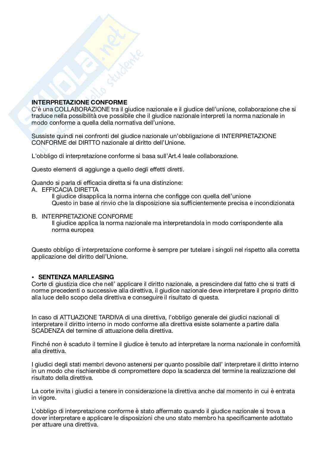 Schemi riassuntivi Diritto dell'Unione Europea Pag. 46