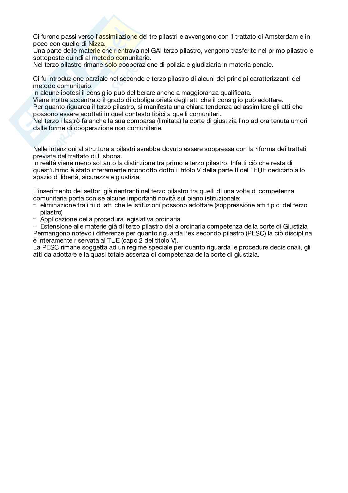 Schemi riassuntivi Diritto dell'Unione Europea Pag. 6
