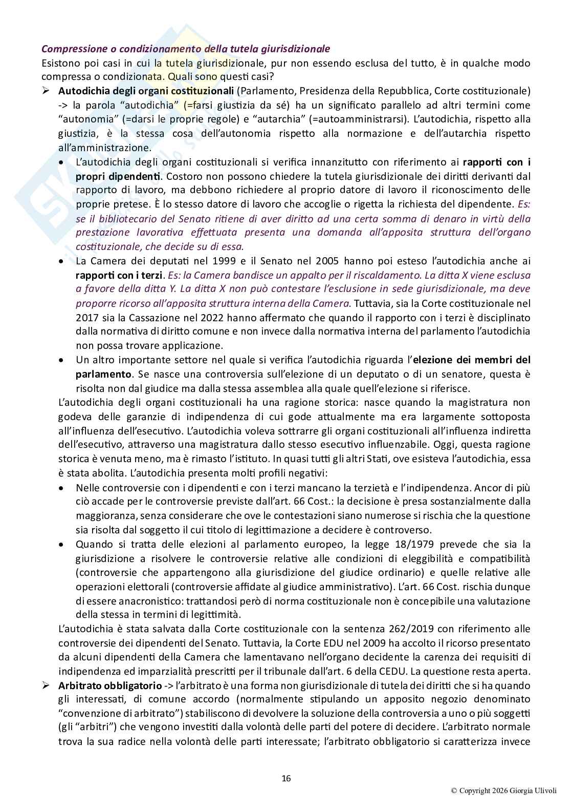 Riassunto esame Diritto processuale civile, Prof. Pagni Ilaria, libro consigliato Diritto processuale civile A (volume I, II e IV), Luiso Pag. 16