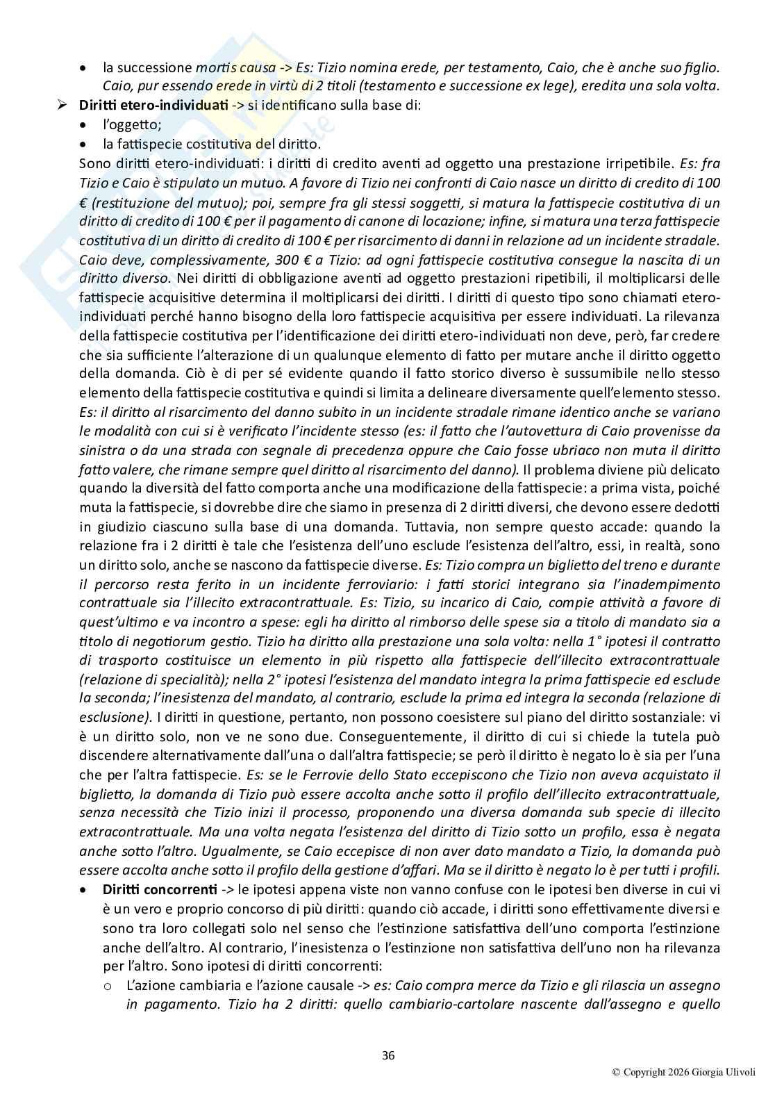 Riassunto esame Diritto processuale civile, Prof. Pagni Ilaria, libro consigliato Diritto processuale civile A (volume I, II e IV), Luiso Pag. 36