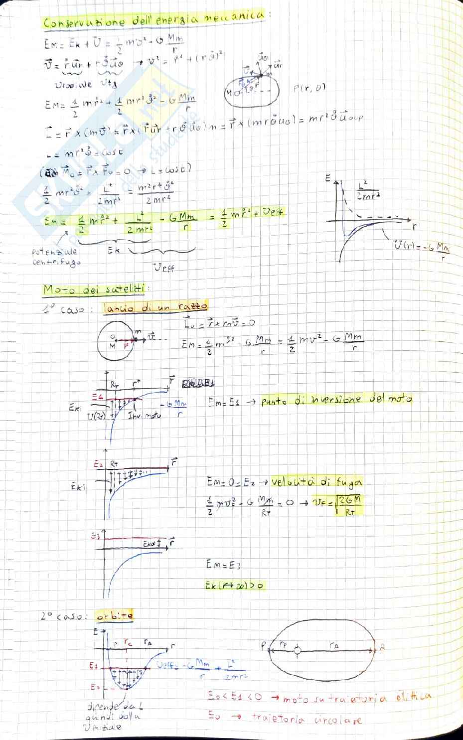Fisica sperimentale - appunti e riassunto lezioni a mano Pag. 36