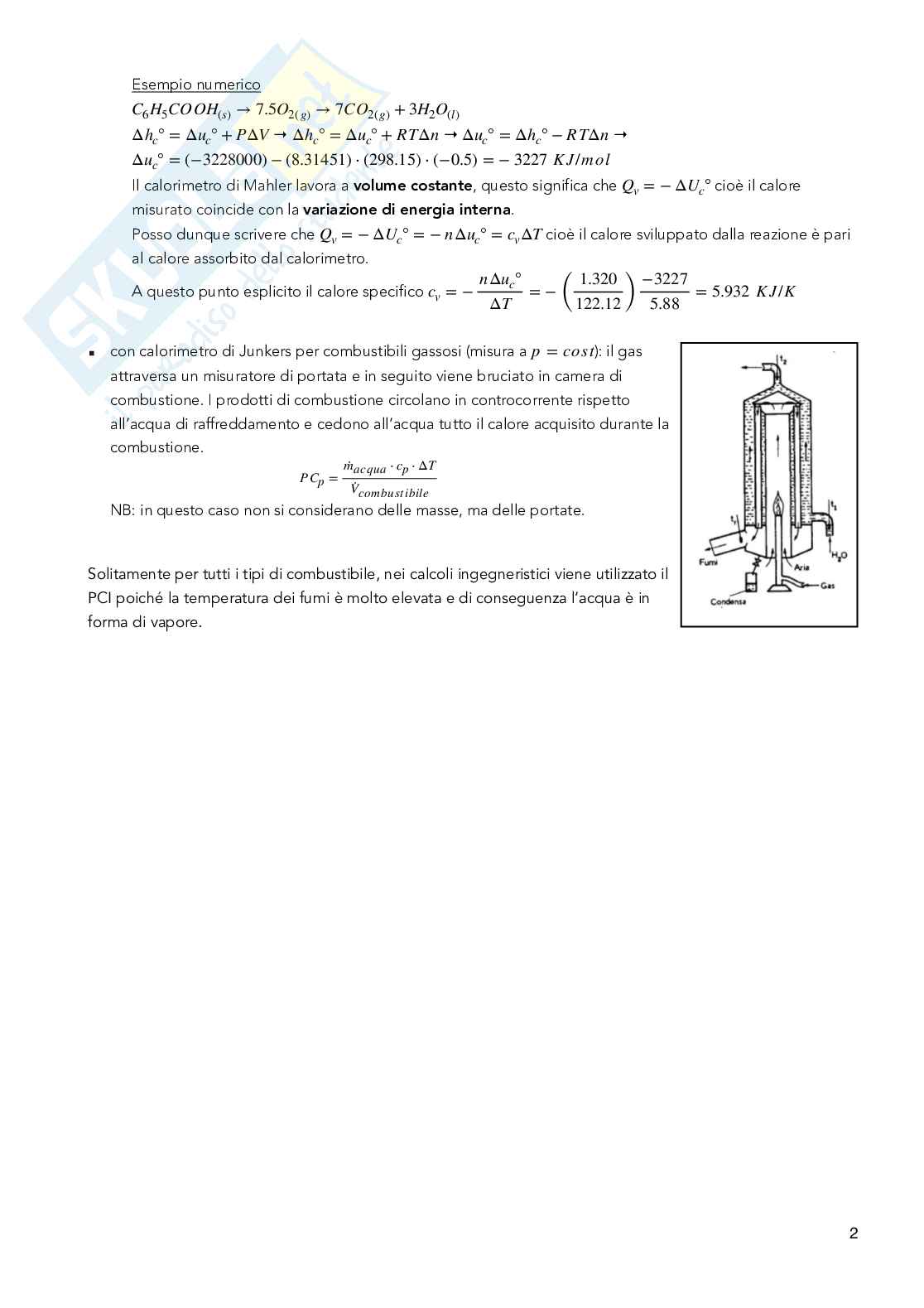 Appunti di Sustainable Combustion Chemistry Pag. 2