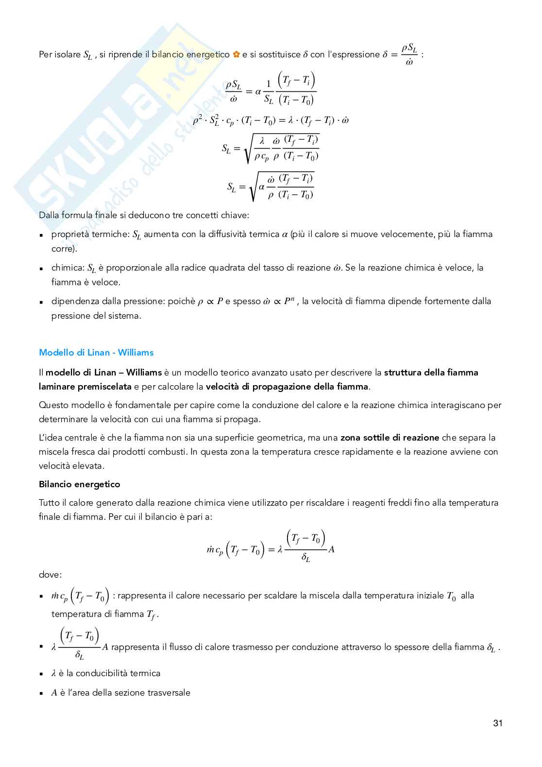 Appunti di Sustainable Combustion Chemistry Pag. 31